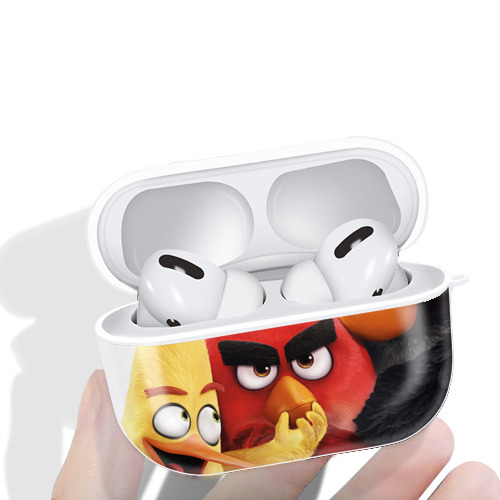 Angry Birds アングリーバード 【AirPods Pro用】ハードシェル保護ケース 耐衝撃・防指紋・カラビナ付き商品仕様