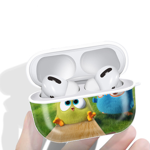 Angry Birds アングリーバード 【AirPods Pro用】ハードシェル保護ケース 耐衝撃・防指紋・カラビナ付き商品仕様