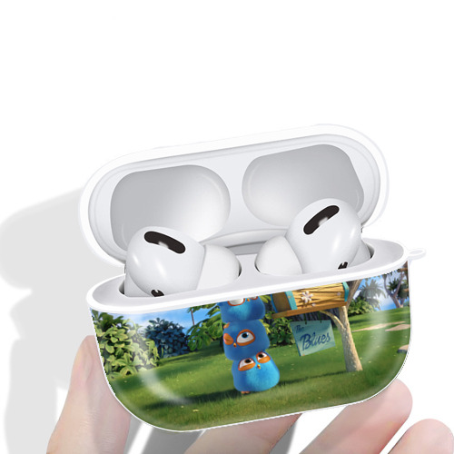 Angry Birds アングリーバード 【AirPods Pro用】ハードシェル保護ケース 耐衝撃・防指紋・カラビナ付き商品仕様