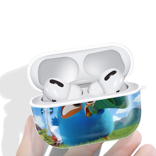 Angry Birds アングリーバード 【AirPods Pro用】ハードシェル保護ケース 耐衝撃・防指紋・カラビナ付き商品仕様