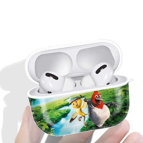 Angry Birds アングリーバード 【AirPods Pro用】ハードシェル保護ケース 耐衝撃・防指紋・カラビナ付き商品仕様