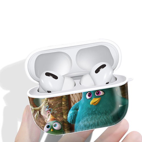 Angry Birds アングリーバード 【AirPods Pro用】ハードシェル保護ケース 耐衝撃・防指紋・カラビナ付き商品仕様