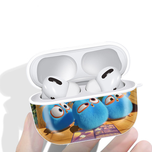 Angry Birds アングリーバード 【AirPods Pro用】ハードシェル保護ケース 耐衝撃・防指紋・カラビナ付き商品仕様