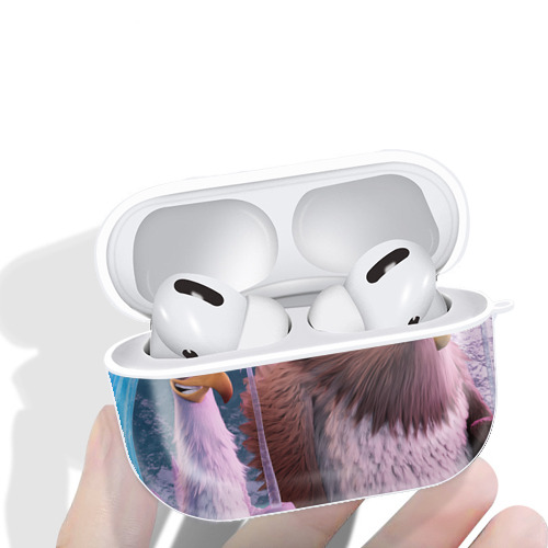 Angry Birds アングリーバード 【AirPods Pro用】ハードシェル保護ケース 耐衝撃・防指紋・カラビナ付き商品仕様