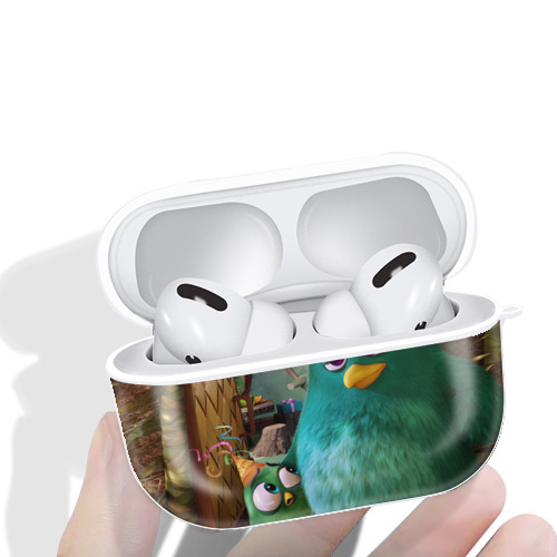 Angry Birds アングリーバード 【AirPods Pro用】ハードシェル保護ケース 耐衝撃・防指紋・カラビナ付き商品仕様