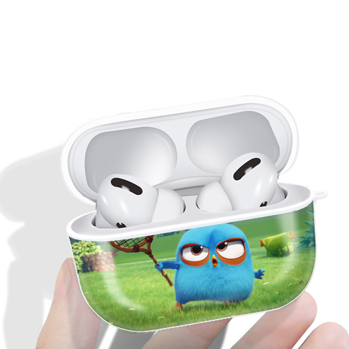 Angry Birds アングリーバード 【AirPods Pro用】ハードシェル保護ケース 耐衝撃・防指紋・カラビナ付き商品仕様