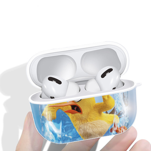 Angry Birds アングリーバード 【AirPods Pro用】ハードシェル保護ケース 耐衝撃・防指紋・カラビナ付き商品仕様