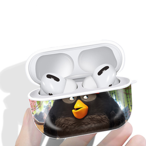 Angry Birds アングリーバード 【AirPods Pro用】ハードシェル保護ケース 耐衝撃・防指紋・カラビナ付き商品仕様