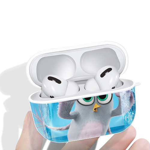 Angry Birds アングリーバード 【AirPods Pro用】ハードシェル保護ケース 耐衝撃・防指紋・カラビナ付き商品仕様