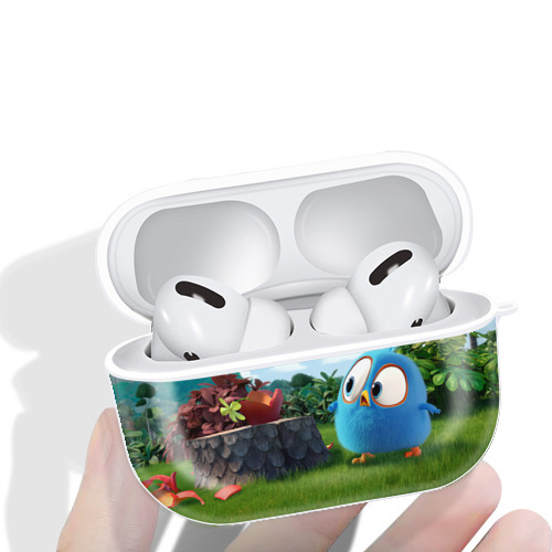 Angry Birds アングリーバード 【AirPods Pro用】ハードシェル保護ケース 耐衝撃・防指紋・カラビナ付き商品仕様