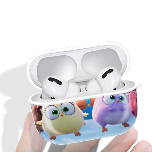 Angry Birds アングリーバード 【AirPods Pro用】ハードシェル保護ケース 耐衝撃・防指紋・カラビナ付き商品仕様