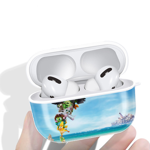 Angry Birds アングリーバード 【AirPods Pro用】ハードシェル保護ケース 耐衝撃・防指紋・カラビナ付き商品仕様