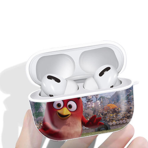 Angry Birds アングリーバード 【AirPods Pro用】ハードシェル保護ケース 耐衝撃・防指紋・カラビナ付き商品仕様