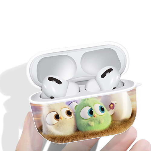 Angry Birds アングリーバード 【AirPods Pro用】ハードシェル保護ケース 耐衝撃・防指紋・カラビナ付き商品仕様