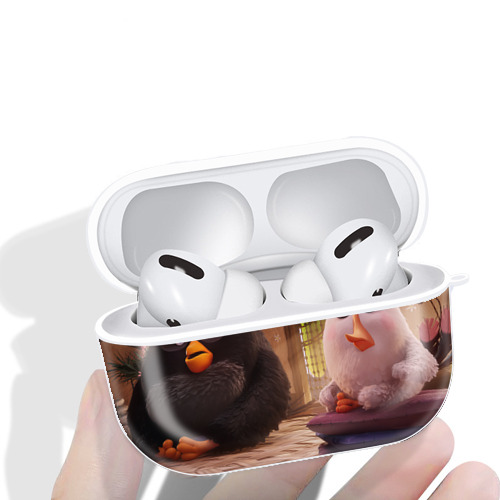 Angry Birds アングリーバード 【AirPods Pro用】ハードシェル保護ケース 耐衝撃・防指紋・カラビナ付き商品仕様