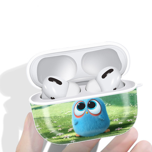 Angry Birds アングリーバード 【AirPods Pro用】ハードシェル保護ケース 耐衝撃・防指紋・カラビナ付き商品仕様