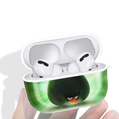 Angry Birds アングリーバード 【AirPods Pro用】ハードシェル保護ケース 耐衝撃・防指紋・カラビナ付き商品仕様