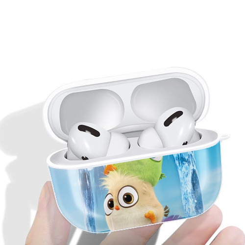Angry Birds アングリーバード 【AirPods Pro用】ハードシェル保護ケース 耐衝撃・防指紋・カラビナ付き商品仕様