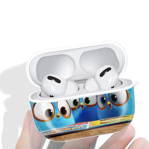 Angry Birds アングリーバード 【AirPods Pro用】ハードシェル保護ケース 耐衝撃・防指紋・カラビナ付き商品仕様
