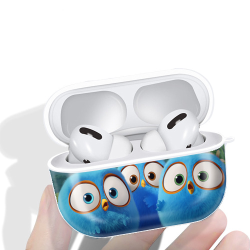 Angry Birds アングリーバード 【AirPods Pro用】ハードシェル保護ケース 耐衝撃・防指紋・カラビナ付き商品仕様