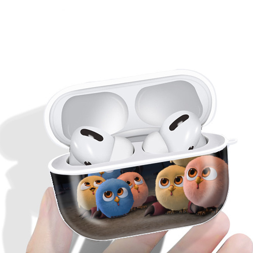 Angry Birds アングリーバード 【AirPods Pro用】ハードシェル保護ケース 耐衝撃・防指紋・カラビナ付き商品仕様