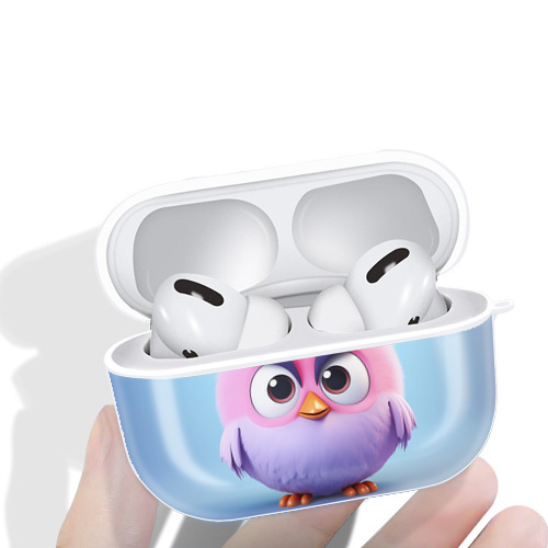Angry Birds アングリーバード 【AirPods Pro用】ハードシェル保護ケース 耐衝撃・防指紋・カラビナ付き商品仕様