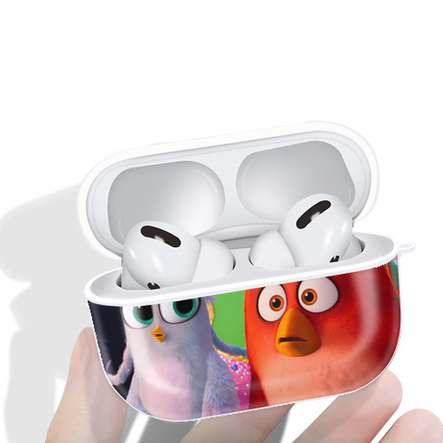 Angry Birds アングリーバード 【AirPods Pro用】ハードシェル保護ケース 耐衝撃・防指紋・カラビナ付き商品仕様
