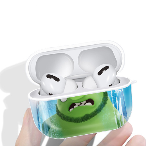 Angry Birds アングリーバード 【AirPods Pro用】ハードシェル保護ケース 耐衝撃・防指紋・カラビナ付き商品仕様