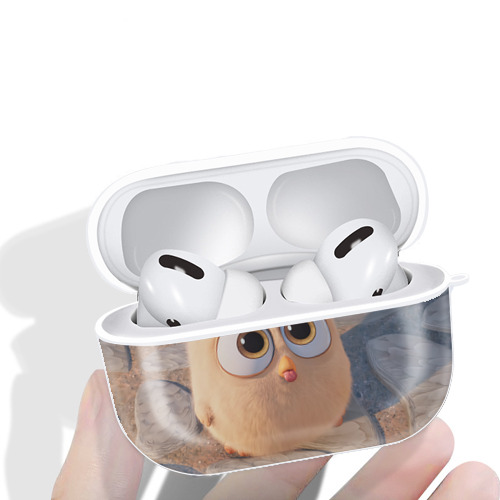 Angry Birds アングリーバード 【AirPods Pro用】ハードシェル保護ケース 耐衝撃・防指紋・カラビナ付き商品仕様
