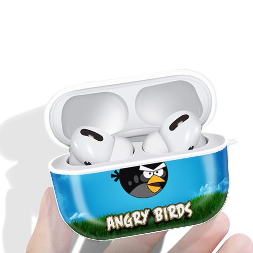 Angry Birds アングリーバード 【AirPods Pro用】ハードシェル保護ケース 耐衝撃・防指紋・カラビナ付き商品仕様
