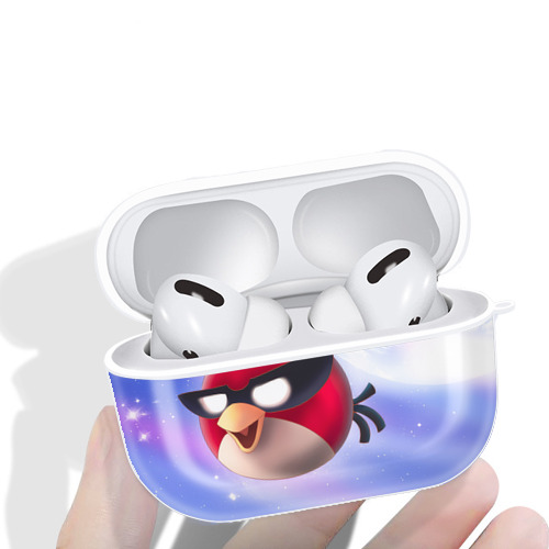 Angry Birds アングリーバード 【AirPods Pro用】ハードシェル保護ケース 耐衝撃・防指紋・カラビナ付き商品仕様