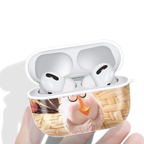 Angry Birds アングリーバード 【AirPods Pro用】ハードシェル保護ケース 耐衝撃・防指紋・カラビナ付き商品仕様