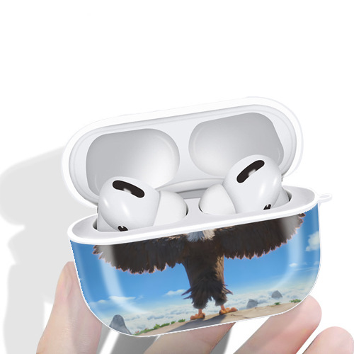 Angry Birds アングリーバード 【AirPods Pro用】ハードシェル保護ケース 耐衝撃・防指紋・カラビナ付き商品仕様
