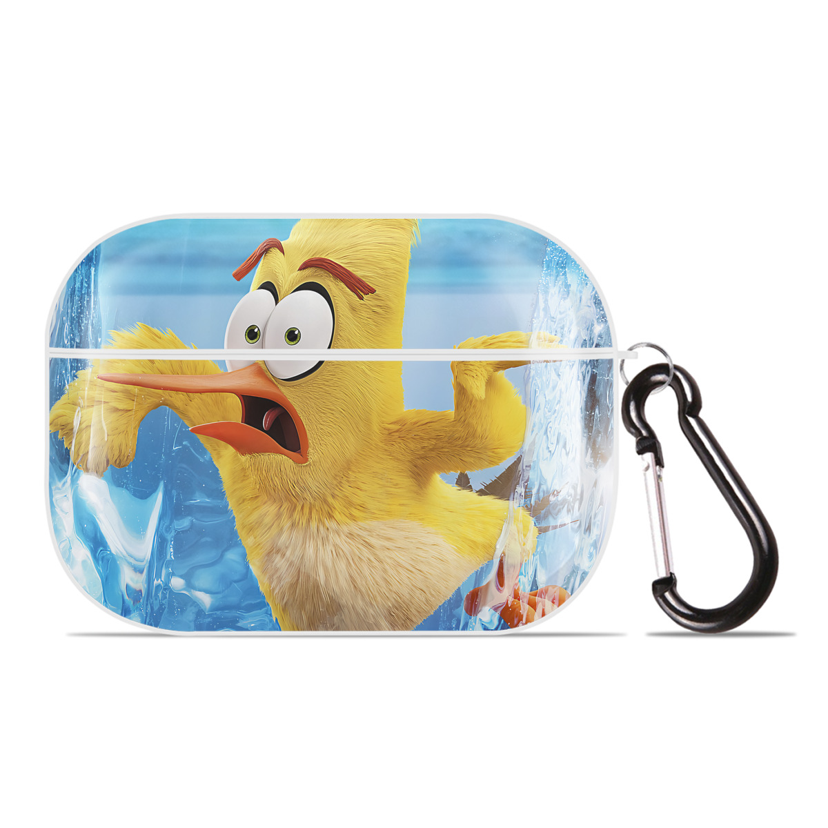 （画像用） Angry Birds アングリーバード 【AirPods Pro用】ハードシェル保護ケース 耐衝撃・防指紋・カラビナ付き商品仕様
