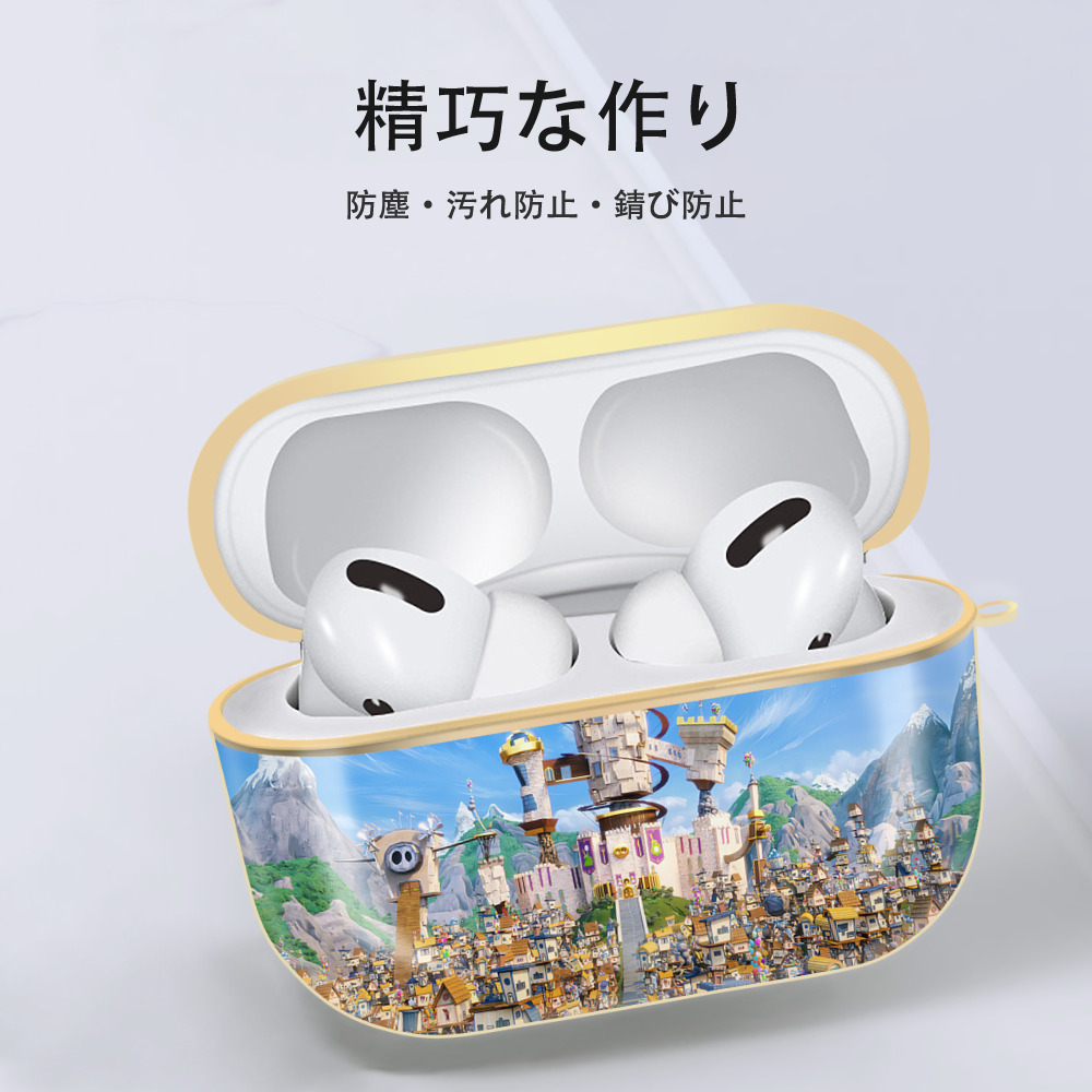 Angry Birds アングリーバード 【AirPods Pro用】ハードシェル保護ケース｜耐衝撃・防指紋・カラビナ付き商品仕様