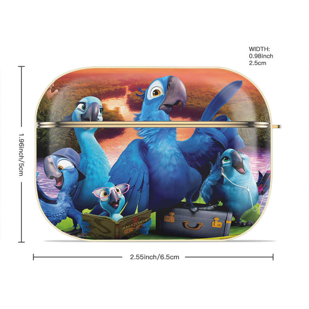 Angry Birds アングリーバード 【AirPods Pro用】ハードシェル保護ケース｜耐衝撃・防指紋・カラビナ付き商品仕様