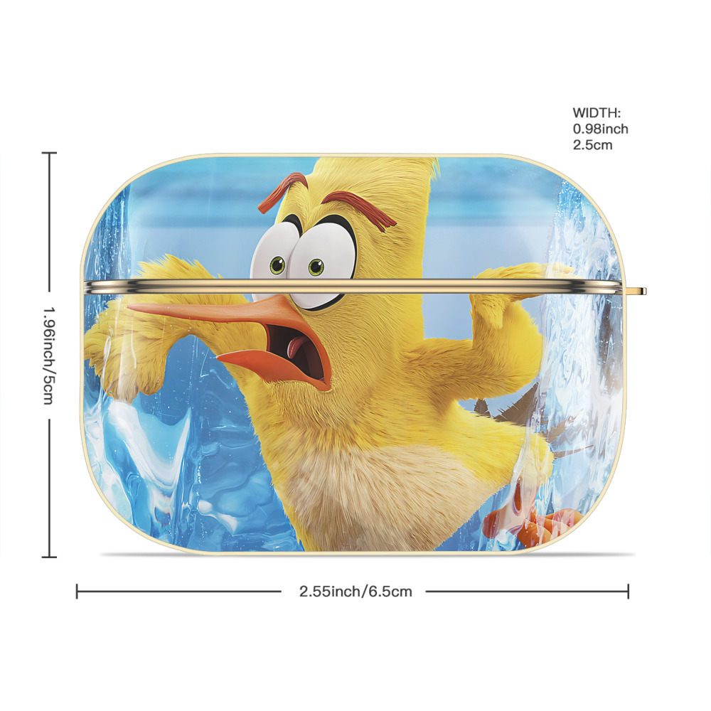 Angry Birds アングリーバード 【AirPods Pro用】ハードシェル保護ケース｜耐衝撃・防指紋・カラビナ付き商品仕様