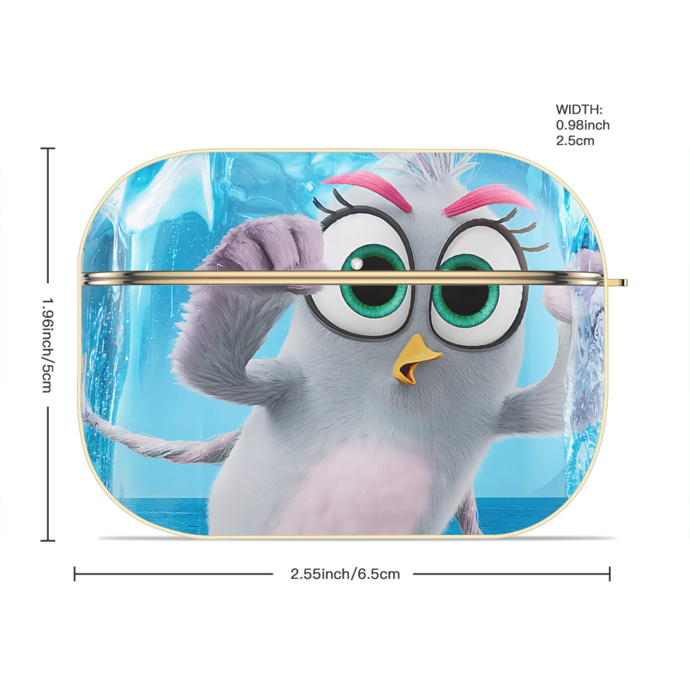 Angry Birds アングリーバード 【AirPods Pro用】ハードシェル保護ケース｜耐衝撃・防指紋・カラビナ付き商品仕様