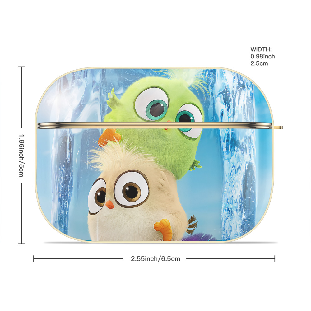 Angry Birds アングリーバード 【AirPods Pro用】ハードシェル保護ケース｜耐衝撃・防指紋・カラビナ付き商品仕様