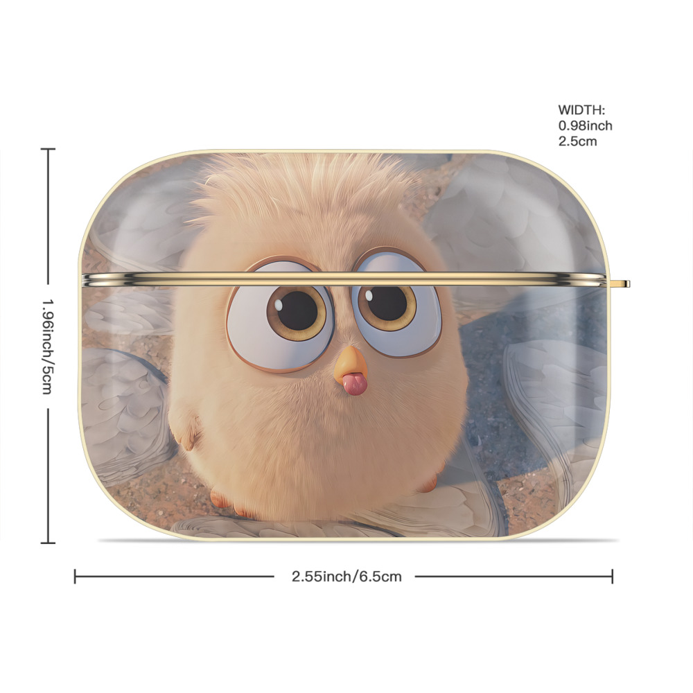 Angry Birds アングリーバード 【AirPods Pro用】ハードシェル保護ケース｜耐衝撃・防指紋・カラビナ付き商品仕様
