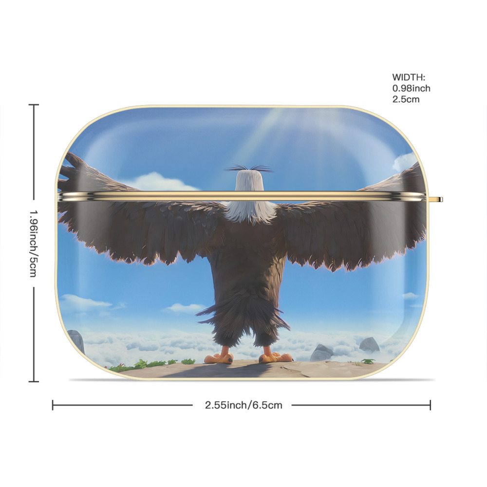 Angry Birds アングリーバード 【AirPods Pro用】ハードシェル保護ケース｜耐衝撃・防指紋・カラビナ付き商品仕様