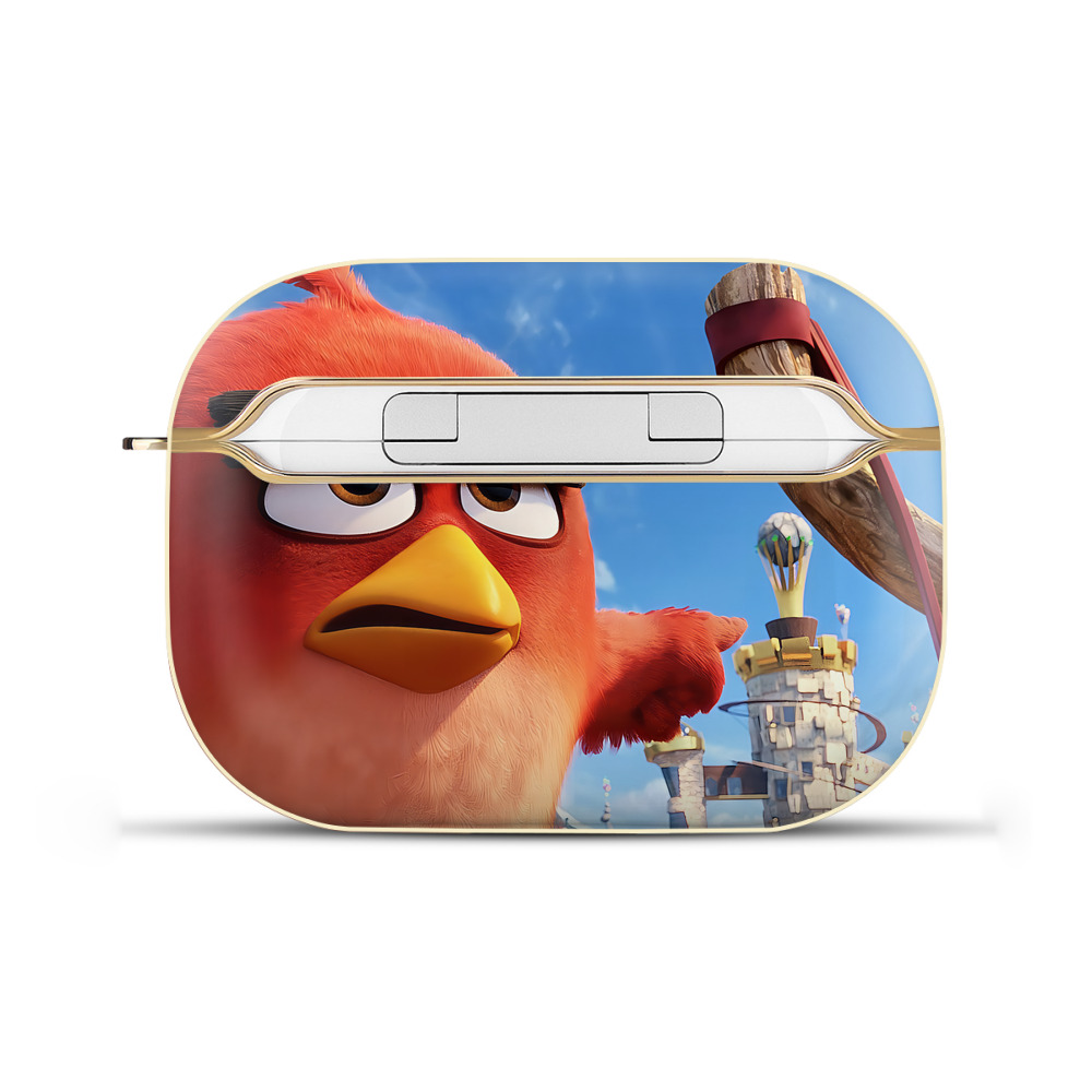 （画像用） Angry Birds アングリーバード 【AirPods Pro用】ハードシェル保護ケース｜耐衝撃・防指紋・カラビナ付き商品仕様