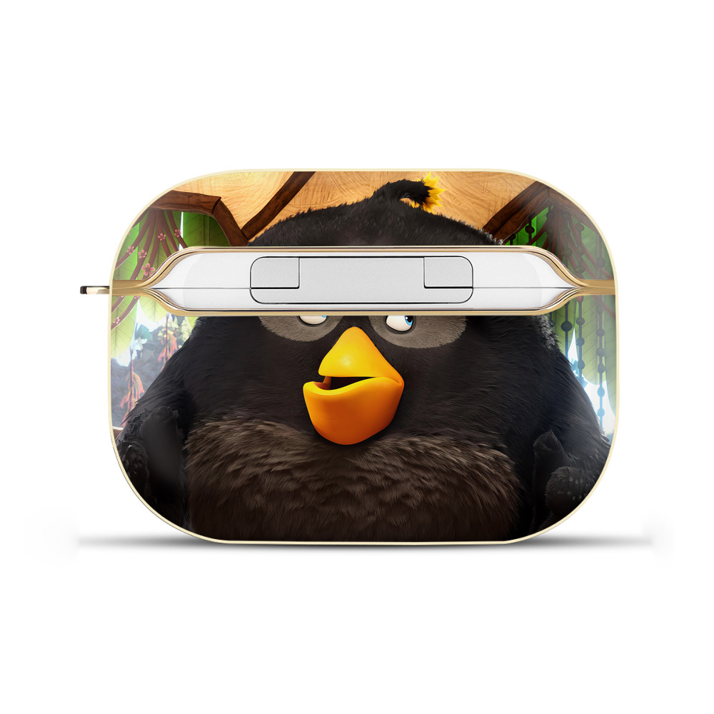 （画像用） Angry Birds アングリーバード 【AirPods Pro用】ハードシェル保護ケース｜耐衝撃・防指紋・カラビナ付き商品仕様