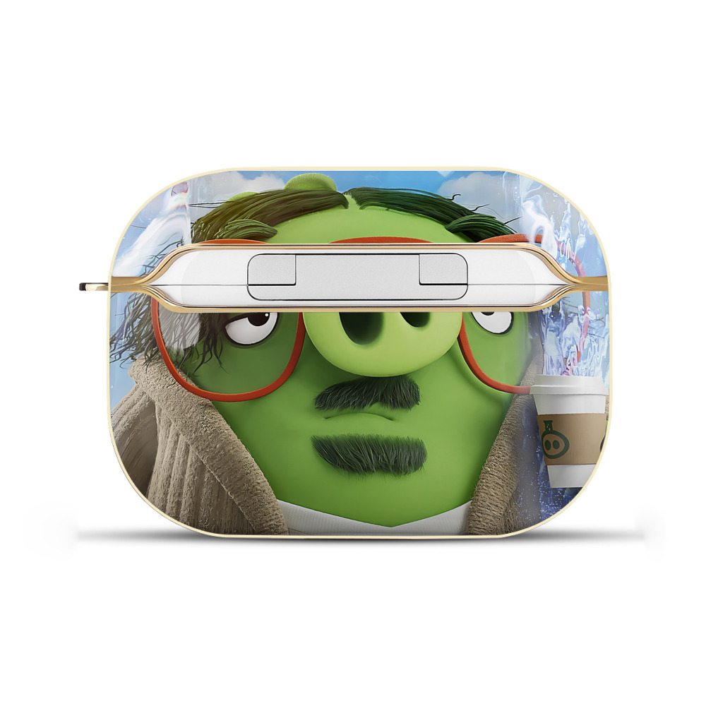（画像用） Angry Birds アングリーバード 【AirPods Pro用】ハードシェル保護ケース｜耐衝撃・防指紋・カラビナ付き商品仕様