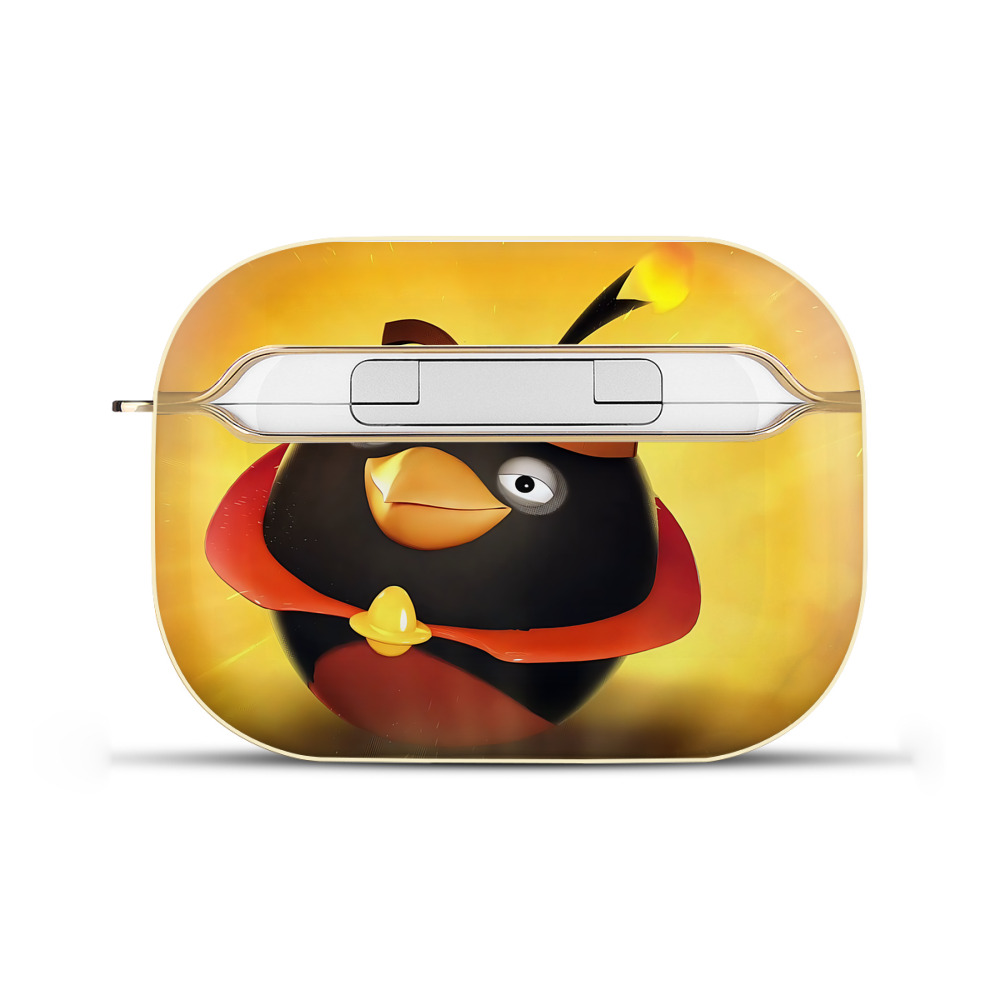 Angry Birds アングリーバード 【AirPods Pro用】ハードシェル保護ケース｜耐衝撃・防指紋・カラビナ付き商品仕様
