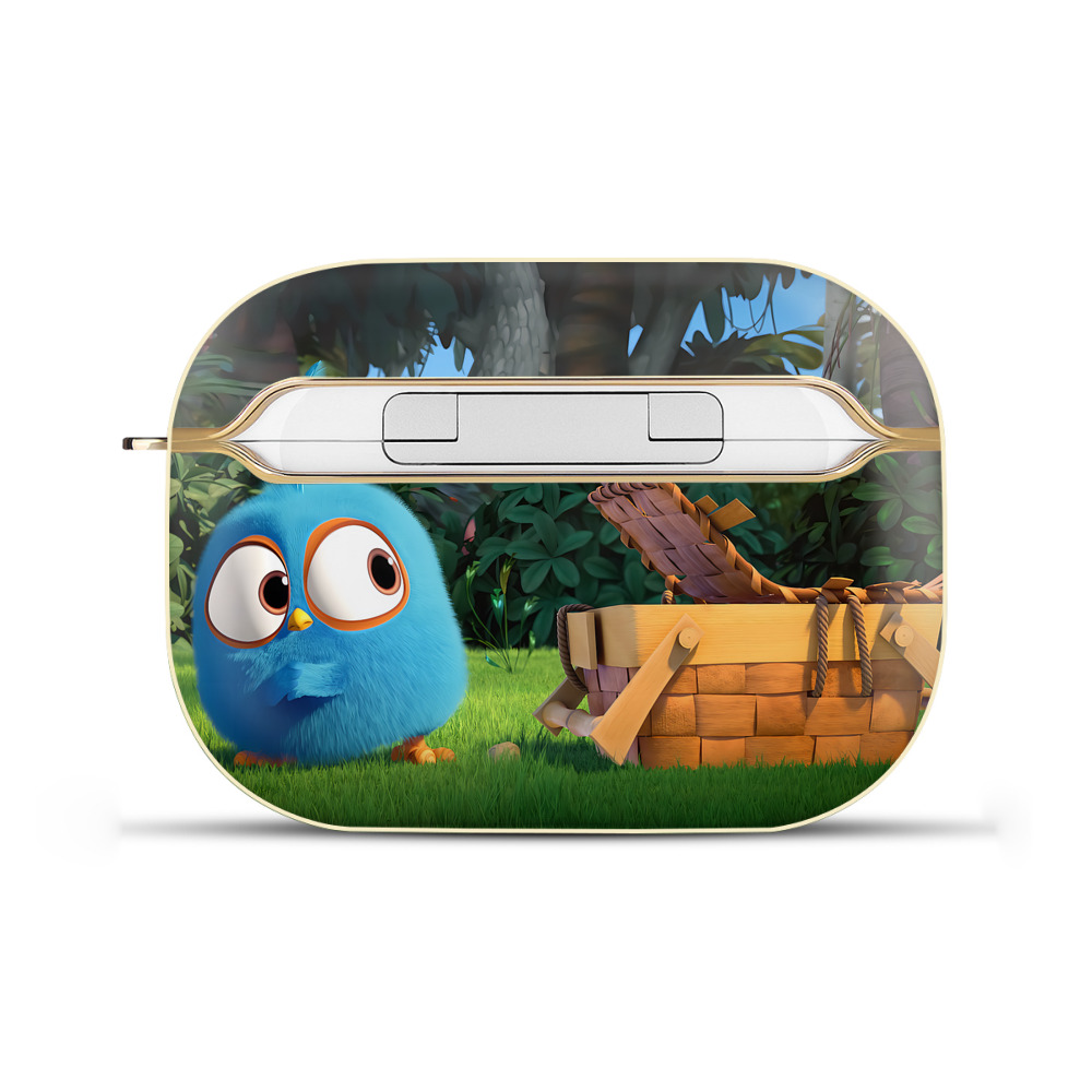 （画像用） Angry Birds アングリーバード 【AirPods Pro用】ハードシェル保護ケース｜耐衝撃・防指紋・カラビナ付き商品仕様