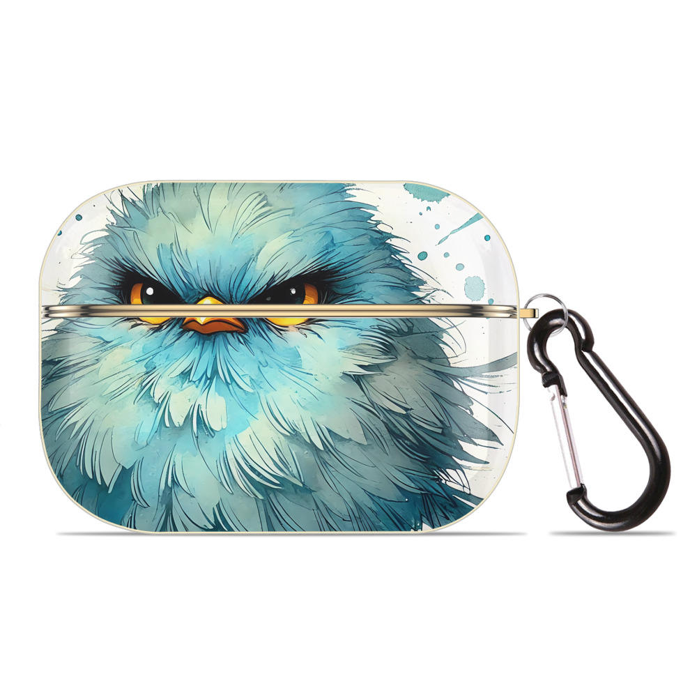 （画像用） Angry Birds アングリーバード 【AirPods Pro用】ハードシェル保護ケース｜耐衝撃・防指紋・カラビナ付き商品仕様