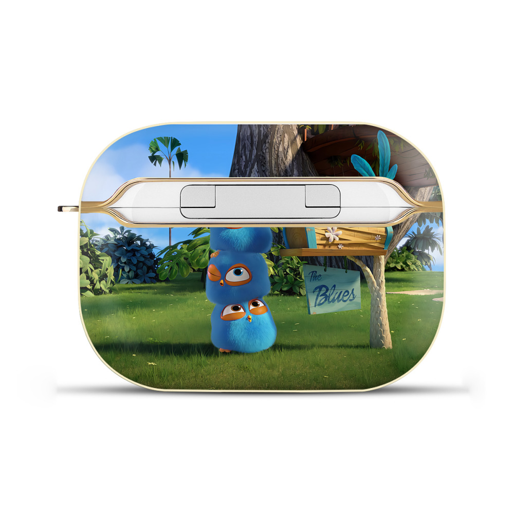 （画像用） Angry Birds アングリーバード 【AirPods Pro用】ハードシェル保護ケース｜耐衝撃・防指紋・カラビナ付き商品仕様