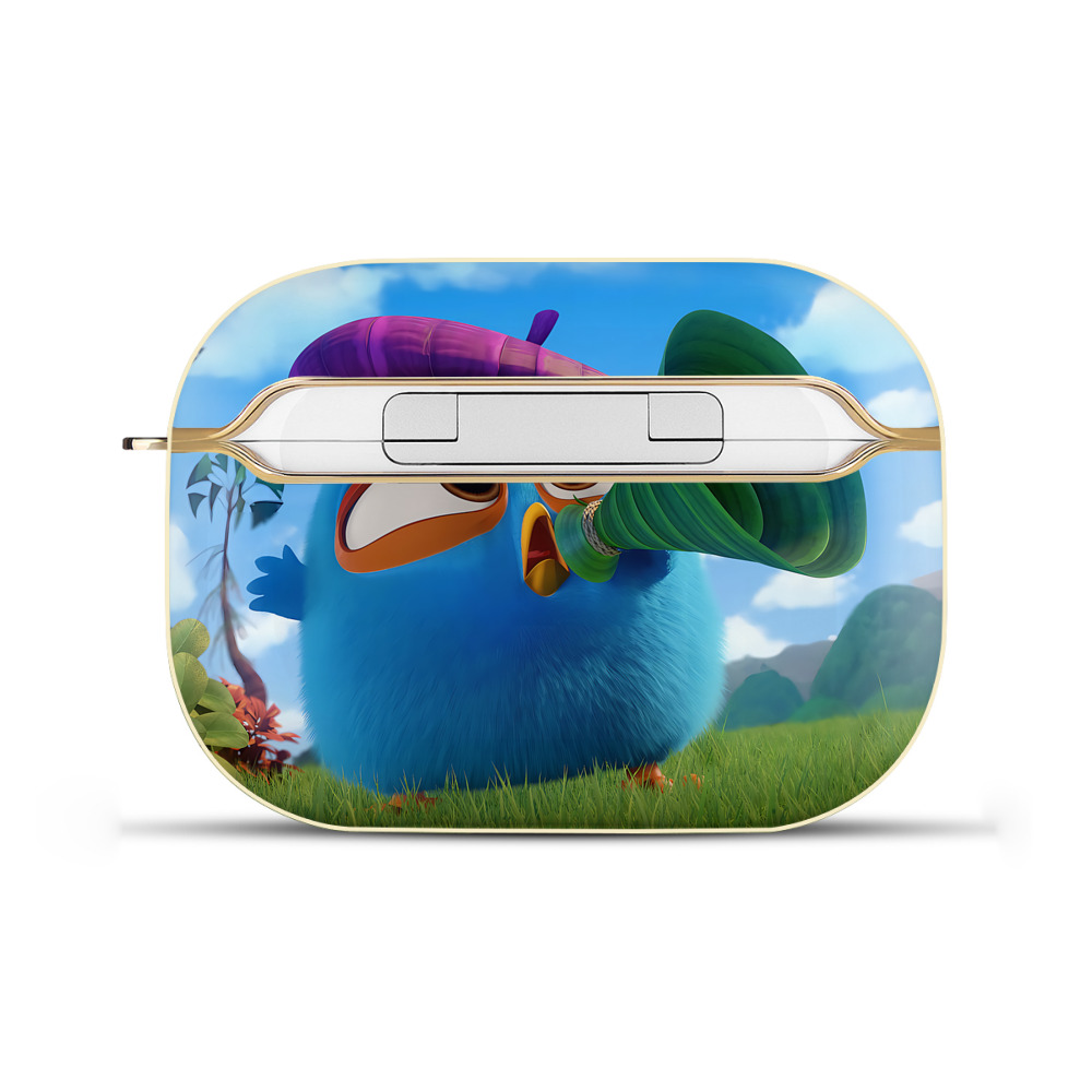 （画像用） Angry Birds アングリーバード 【AirPods Pro用】ハードシェル保護ケース｜耐衝撃・防指紋・カラビナ付き商品仕様