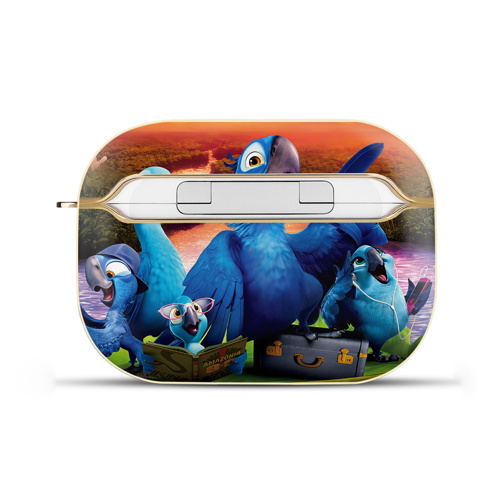 （画像用） Angry Birds アングリーバード 【AirPods Pro用】ハードシェル保護ケース｜耐衝撃・防指紋・カラビナ付き商品仕様